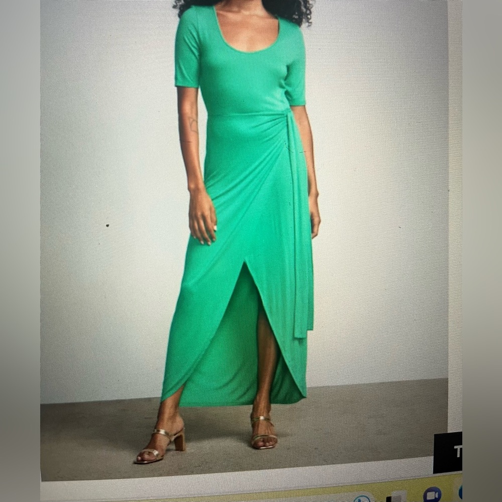 Green ( Mint Frog) Maxi dress from NY&C